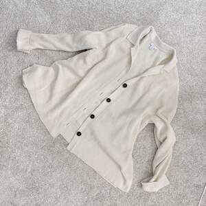 J.Jill Cream Textured Button-Down Collared Cardigan Sweater Size 3X